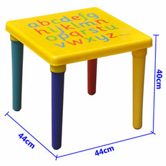 Table and Chair Set ABC Alphabet for Children