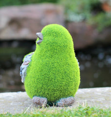 Grass Effect Bird Garden Ornament