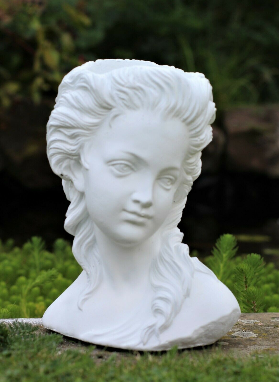 Ladies Head Pot Plant Planter