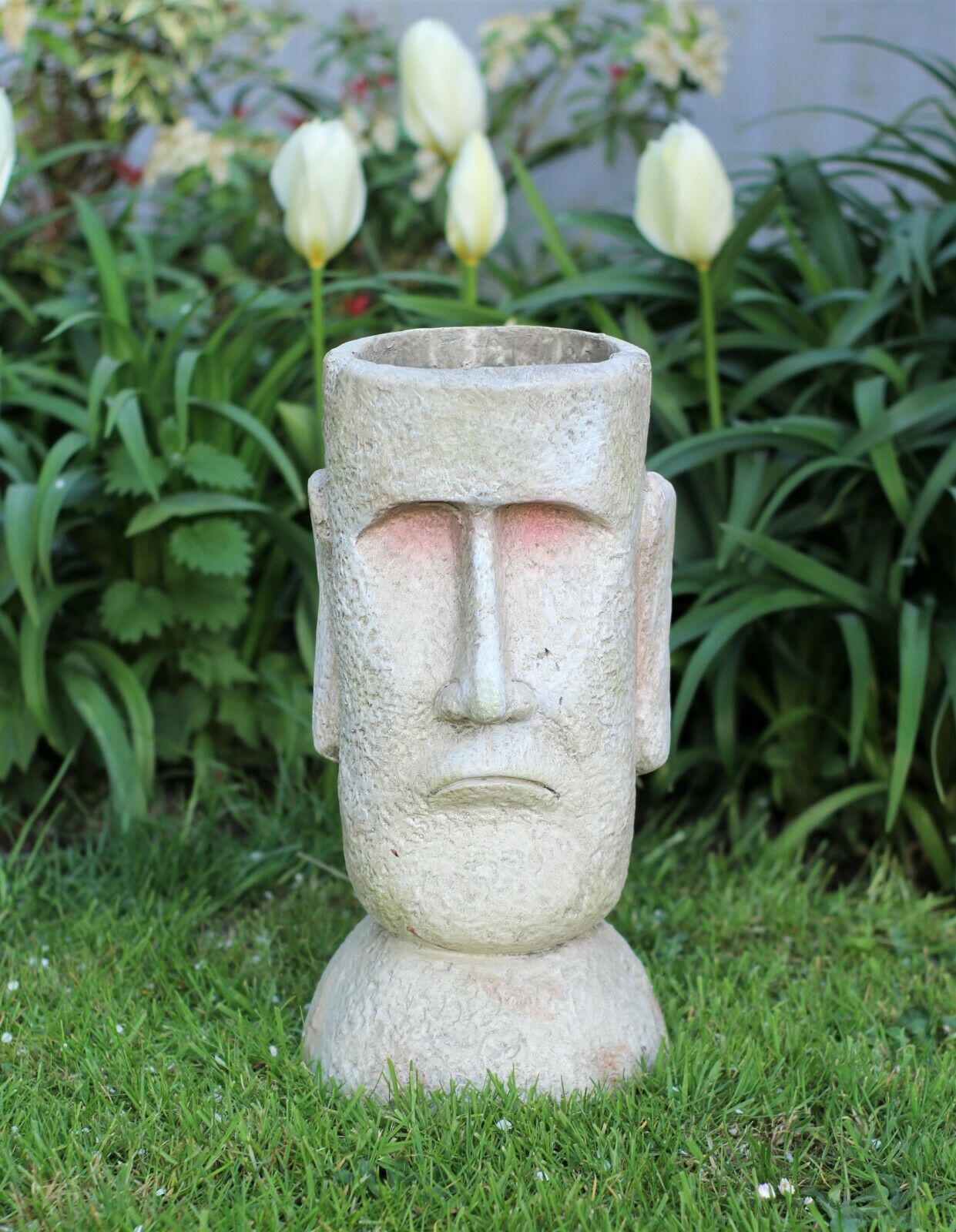 Easter Island Head Plant Pot Planter