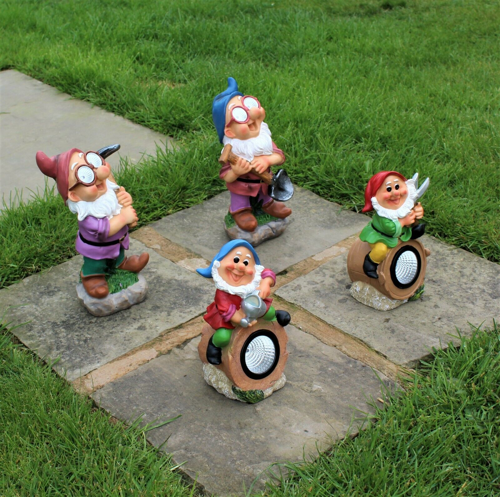 Cheeky Garden Gnome Solar Lights