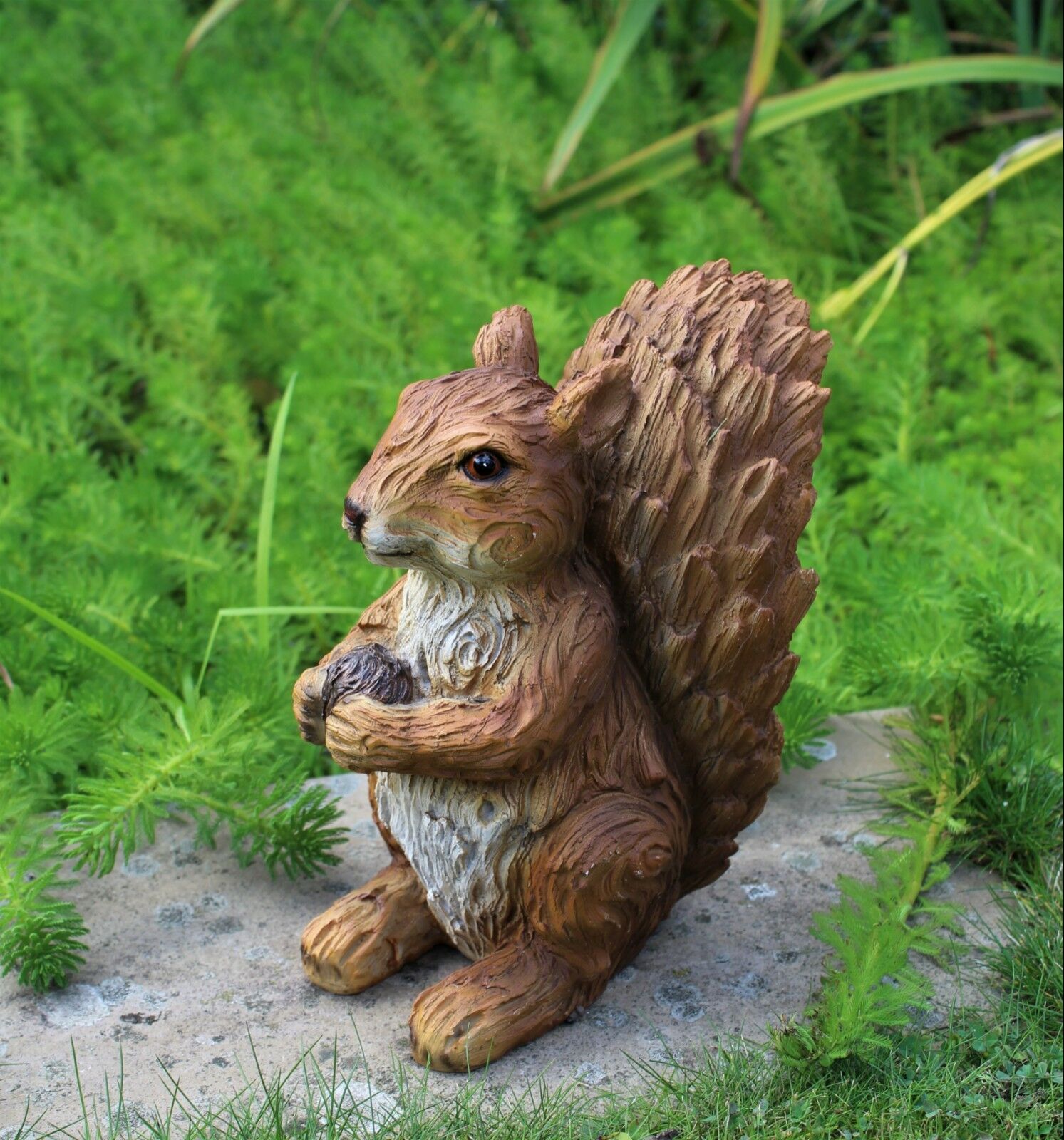 Red Squirrel Garden Ornament