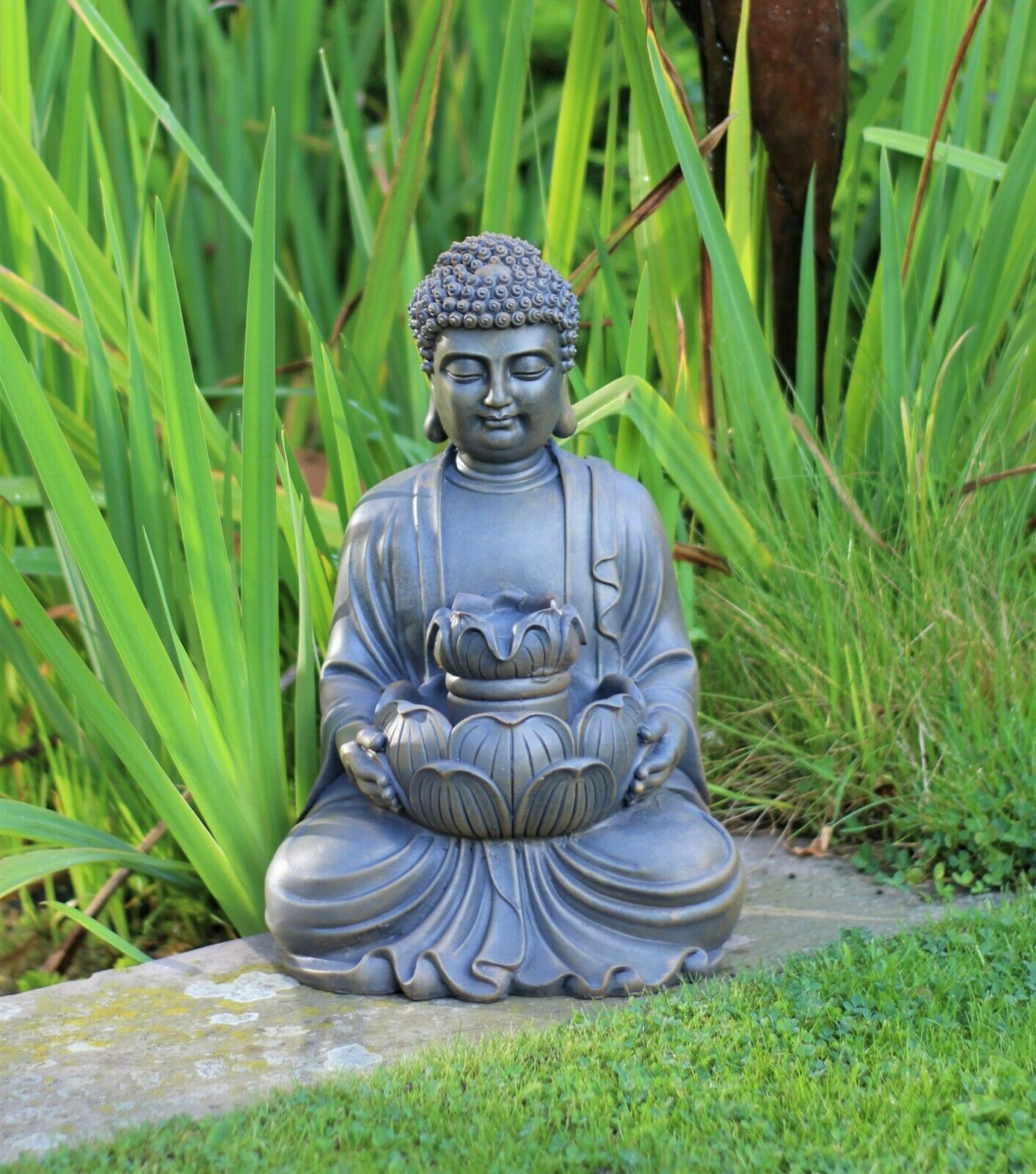 Buddha Water Fountain Garden Ornament