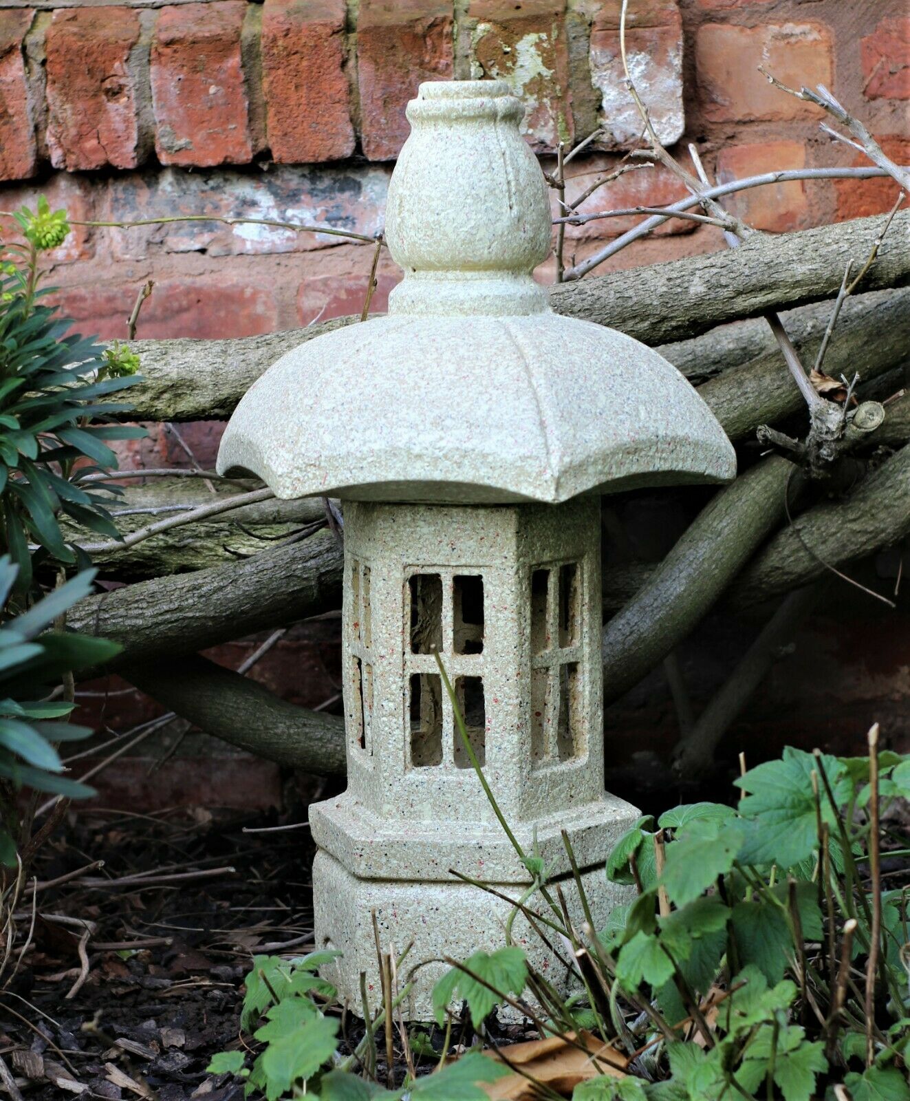 Solar Garden Pagoda Sculpture