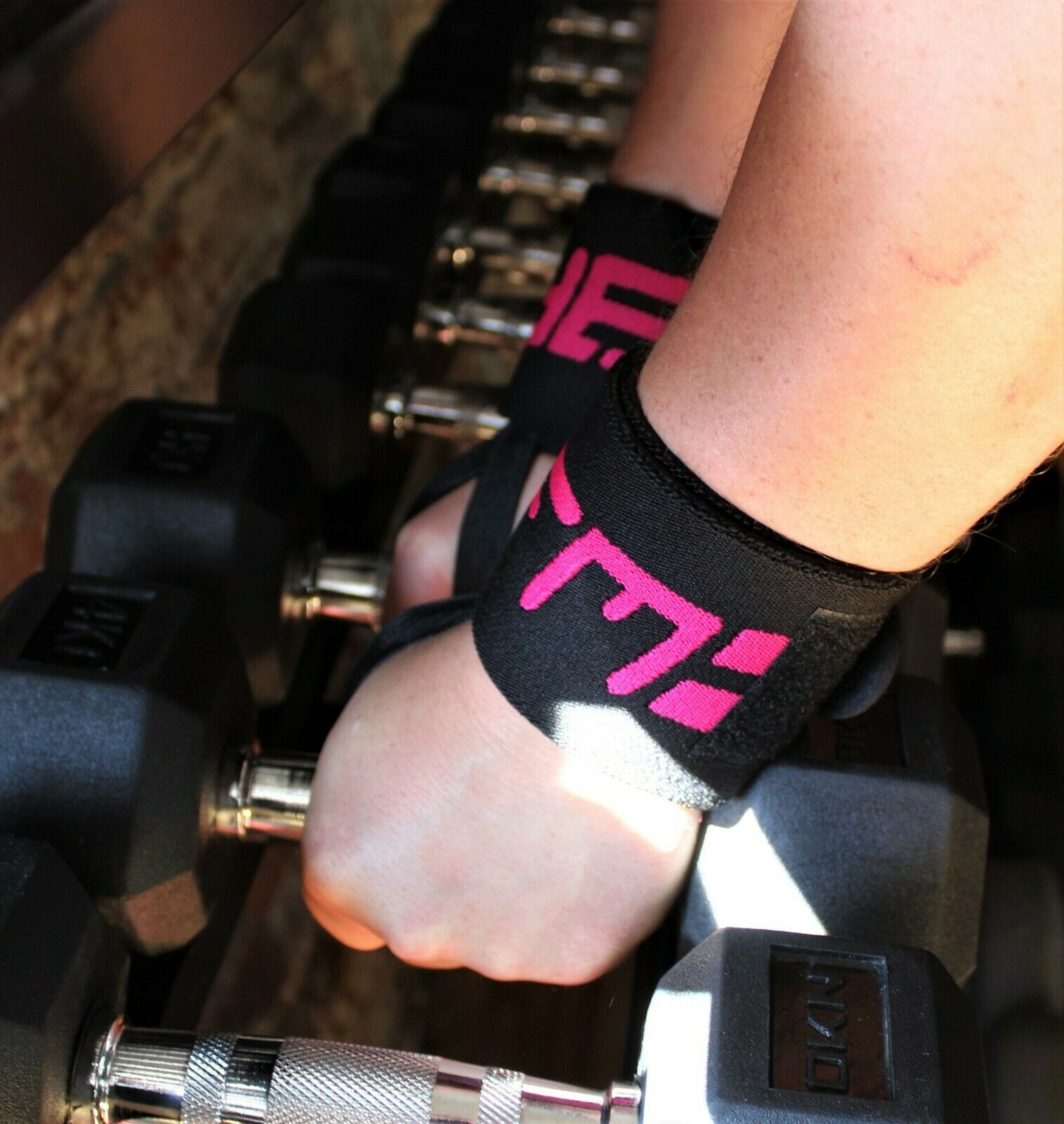 GFM Weight Lifting Wrist Support Straps