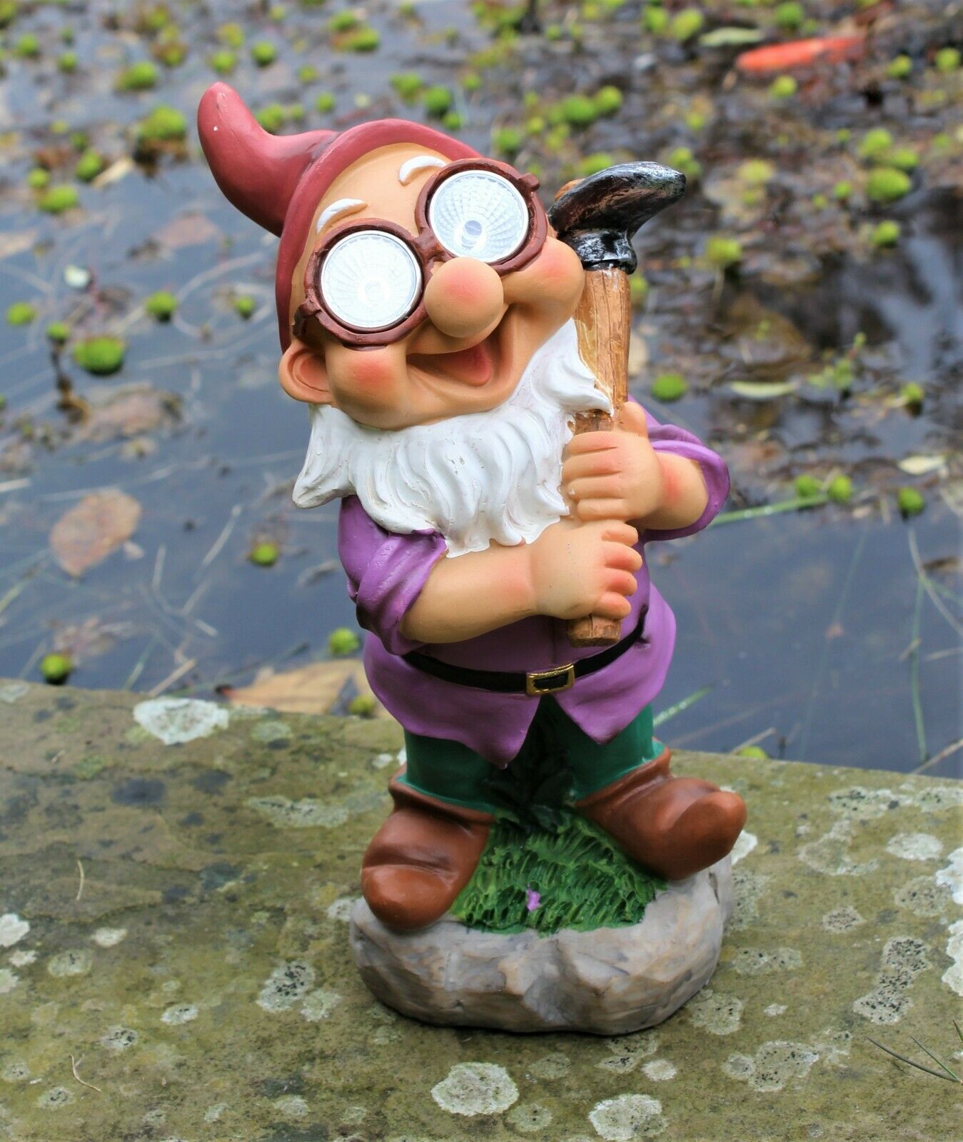 Cheeky Garden Gnome Solar Lights