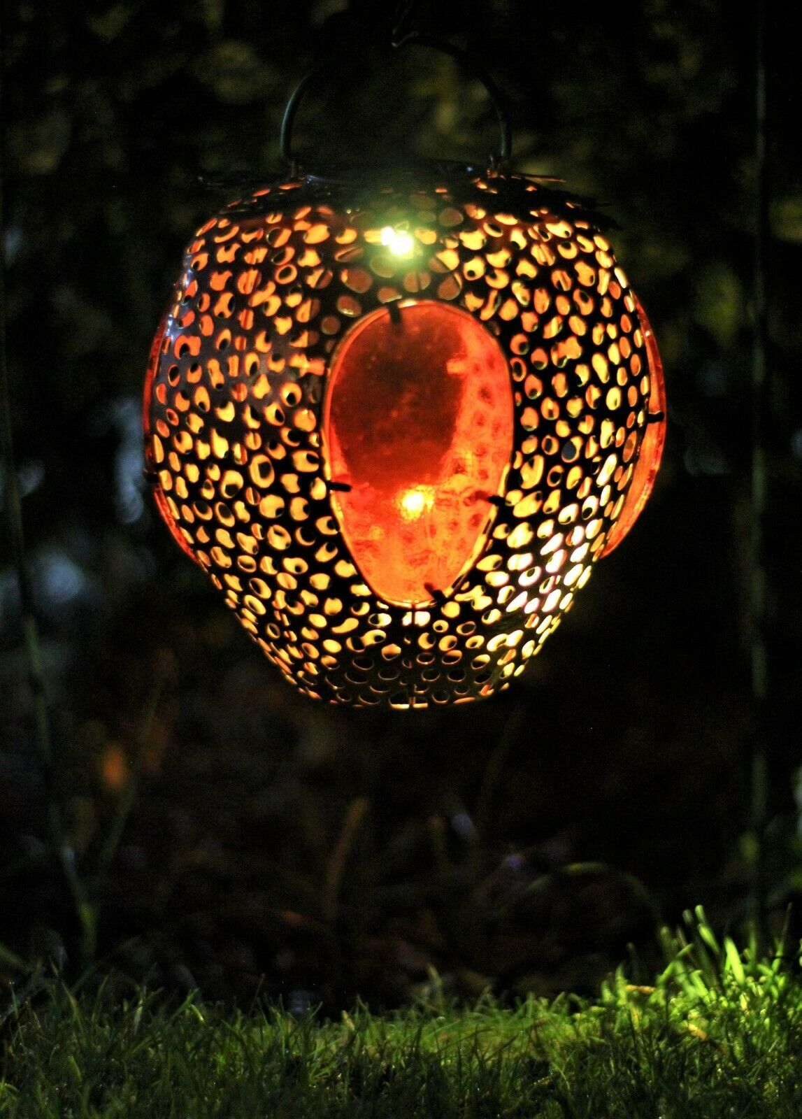 Solar Strawberry Hanging or Table Lamp Lantern