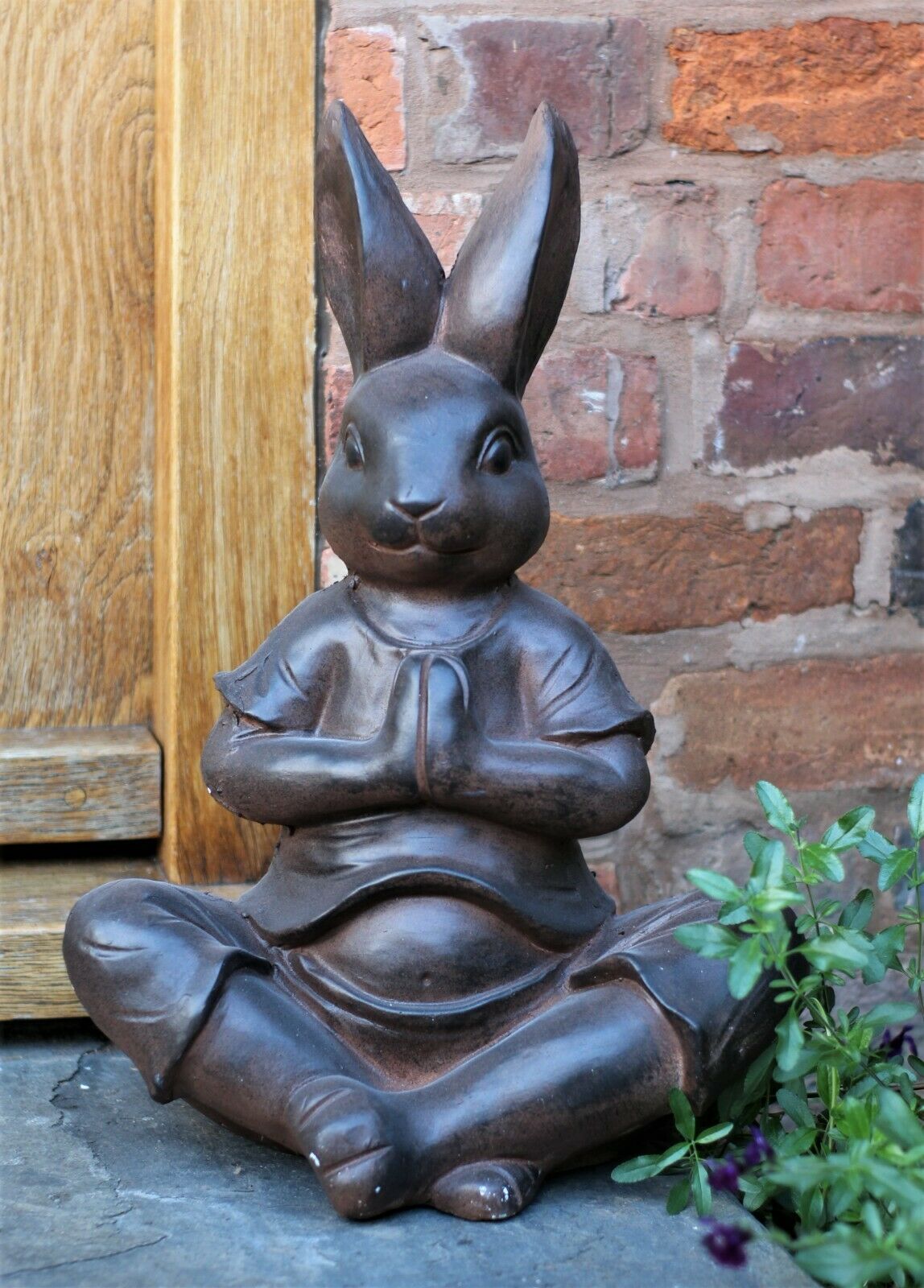 Rabbit Lotus Sculpture