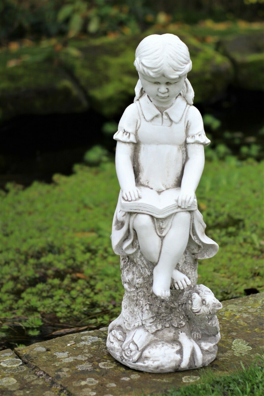 Boy & Girl Garden Ornament