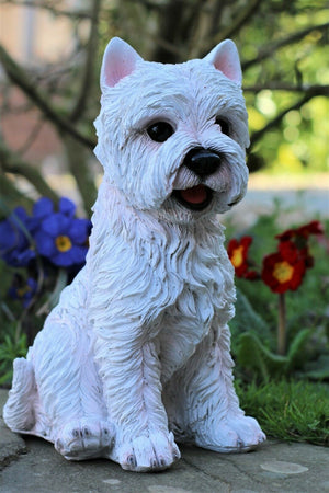 Westie Dog Garden Ornament