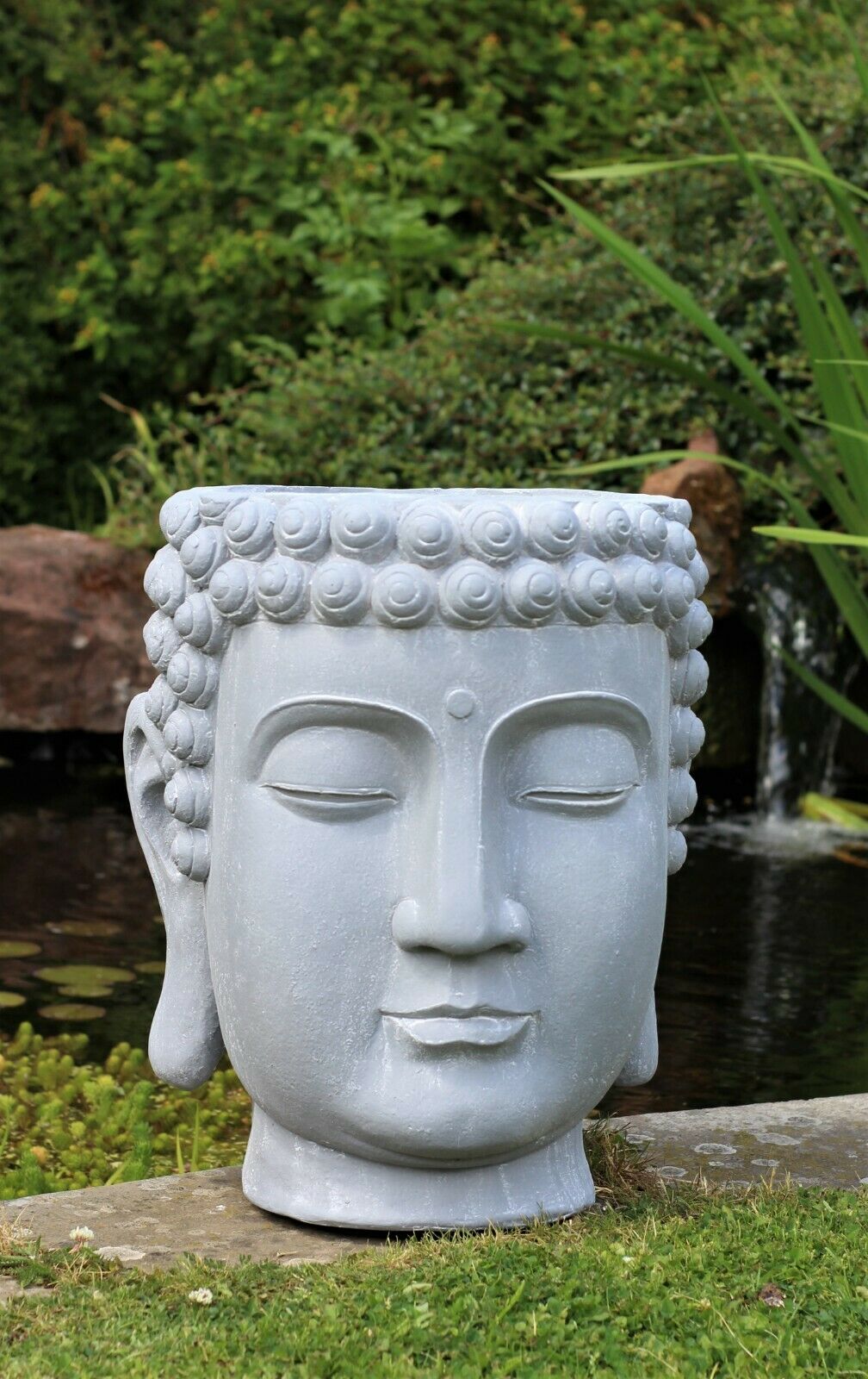 Buddha Head Pot Planter