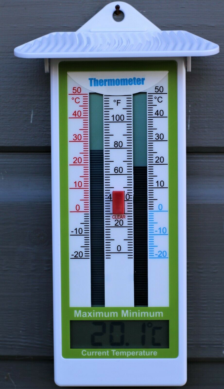 Digital Max Min Greenhouse Thermometer Indoor Outdoor Garden