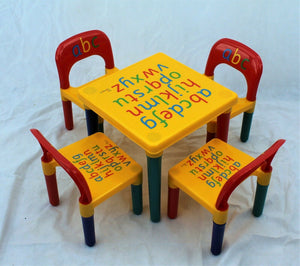 Children's ABC Table & Chair Set