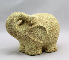 Stone Terracotta Finish Elephant Ornament