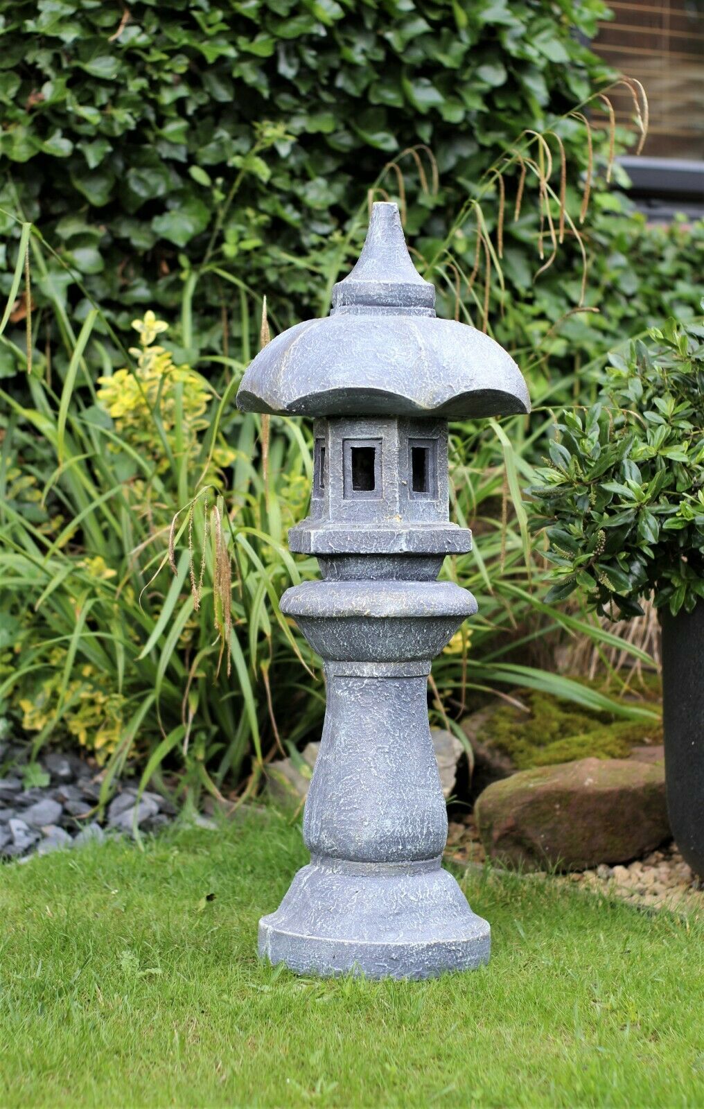 Large Chinese Japanese Sculpture Pagoda