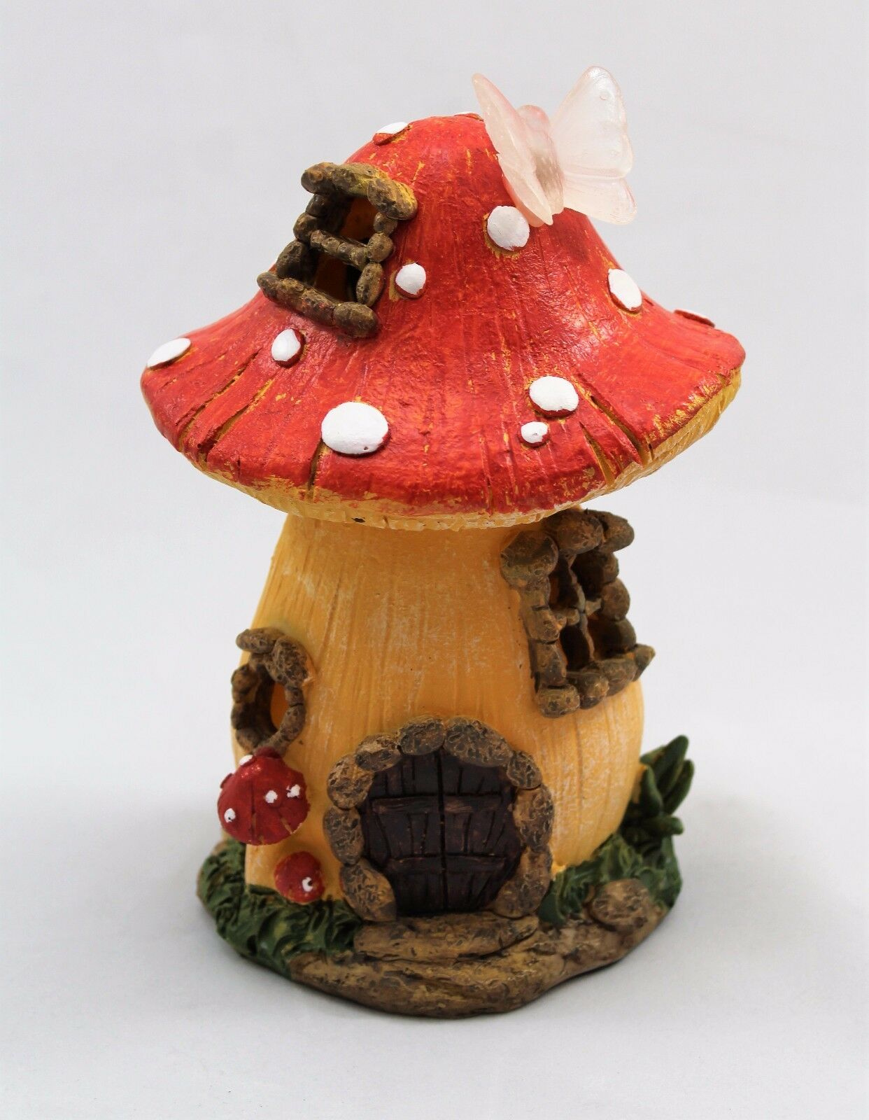 Solar Fairy Mushroom House