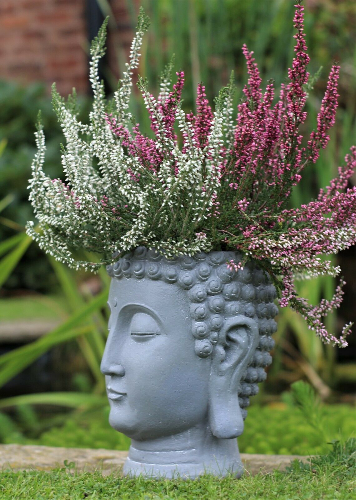 Buddha Head Pot Planter