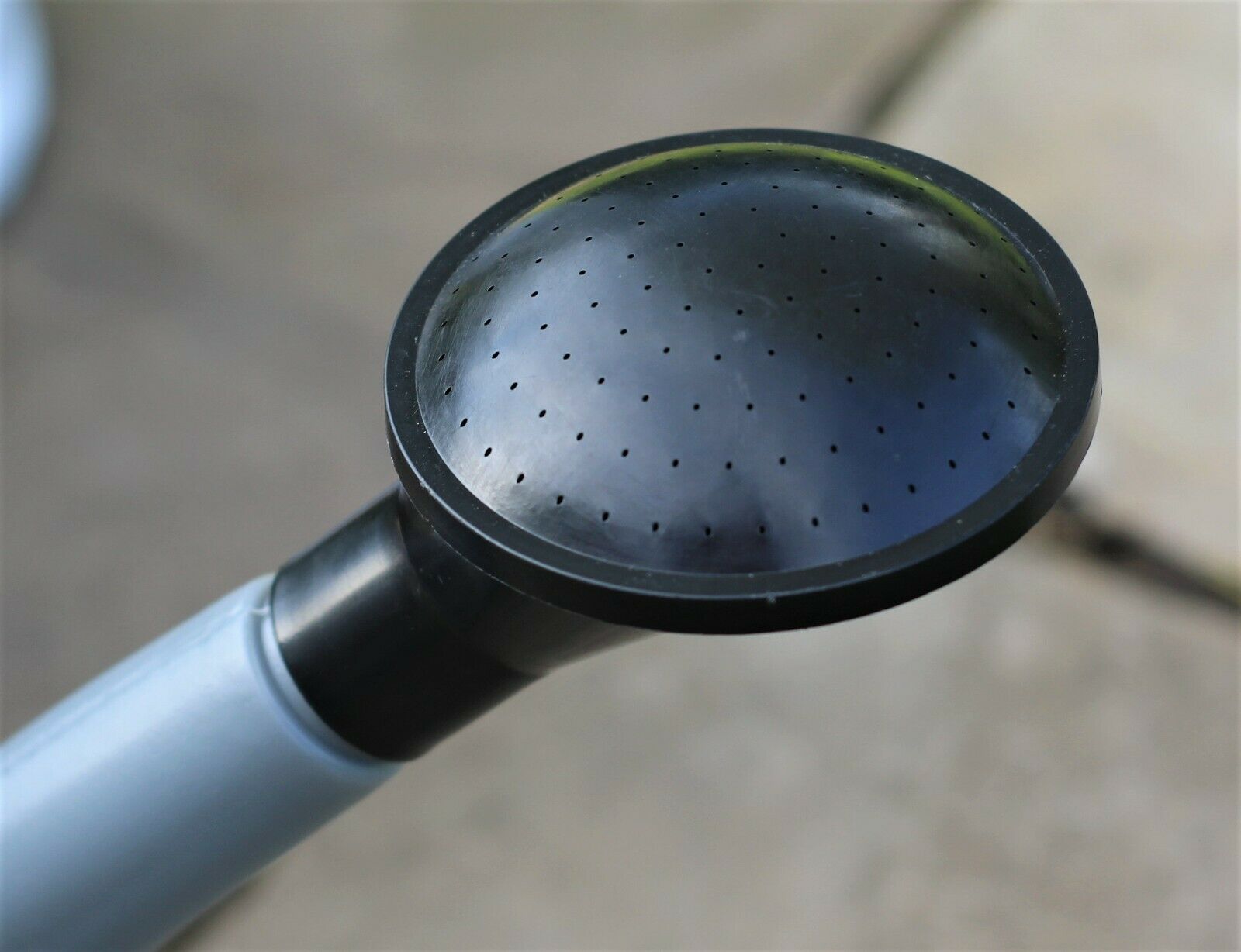 Watering Can With Rose - Grey