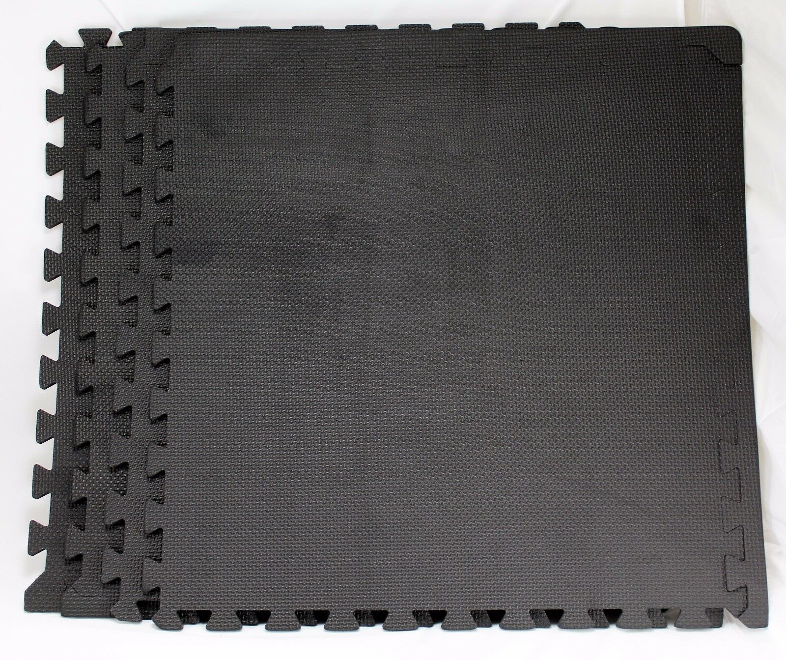 EVA Interlocking Black Foam Mats