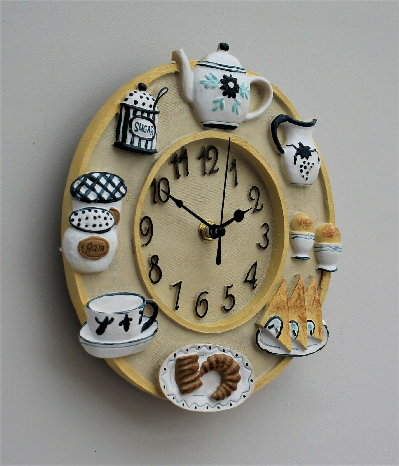 Tea Time Wall Clock