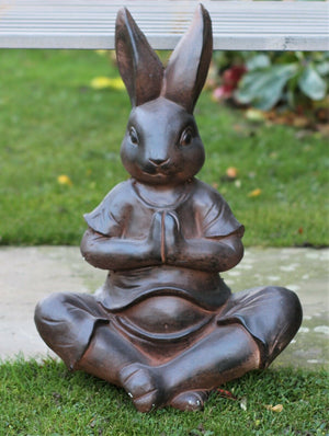 Rabbit Lotus Sculpture