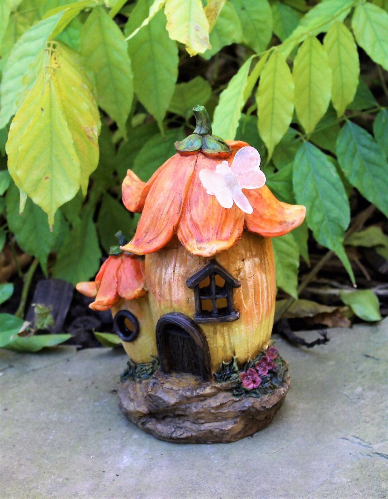 Solar Fairy Flower Mushroom House