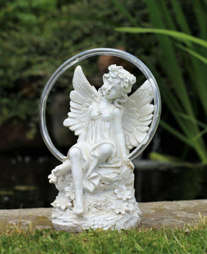 Garden Solar Powered Angel