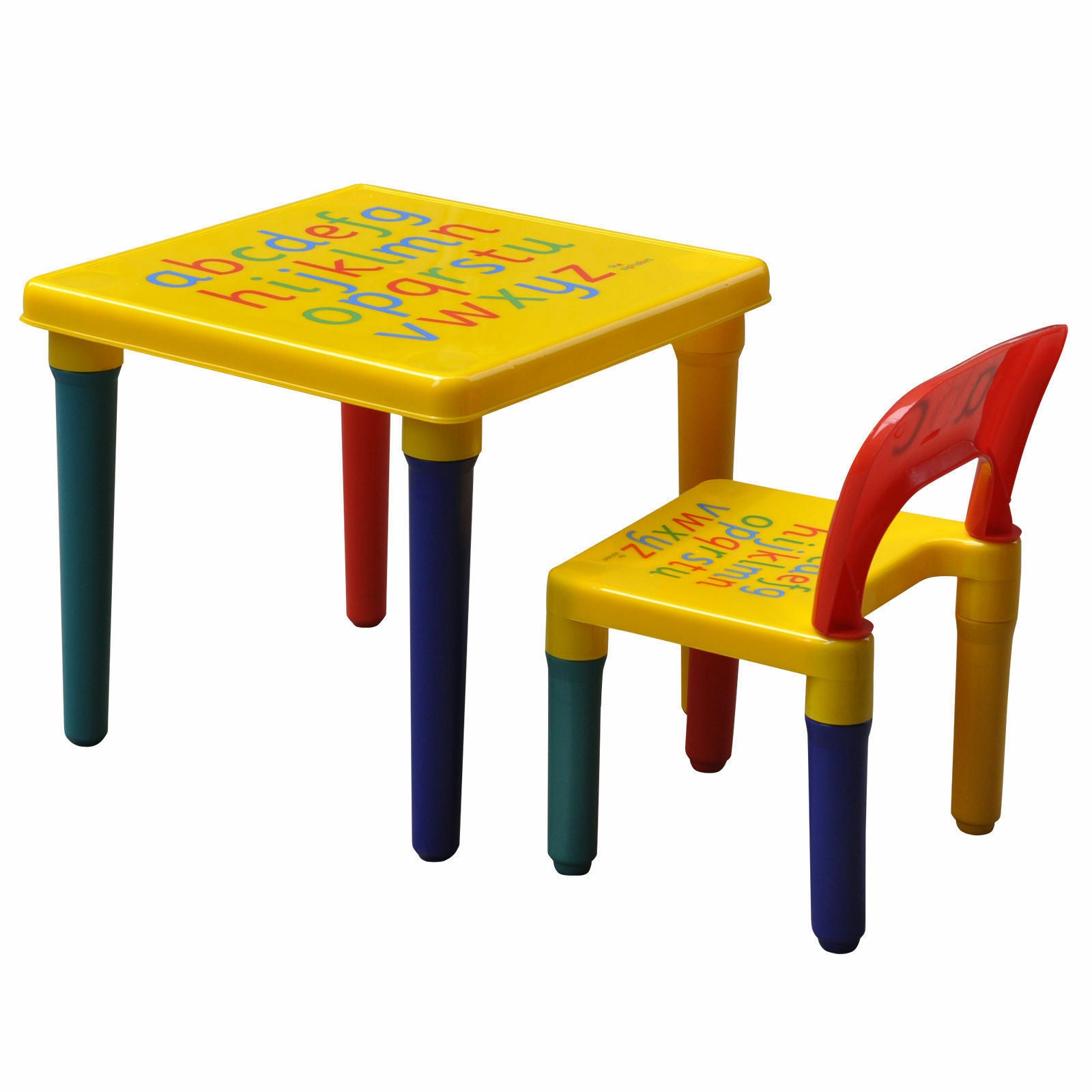 Table and Chair Set ABC Alphabet for Children