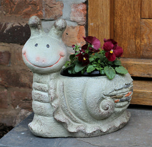 Snail Pot Planter