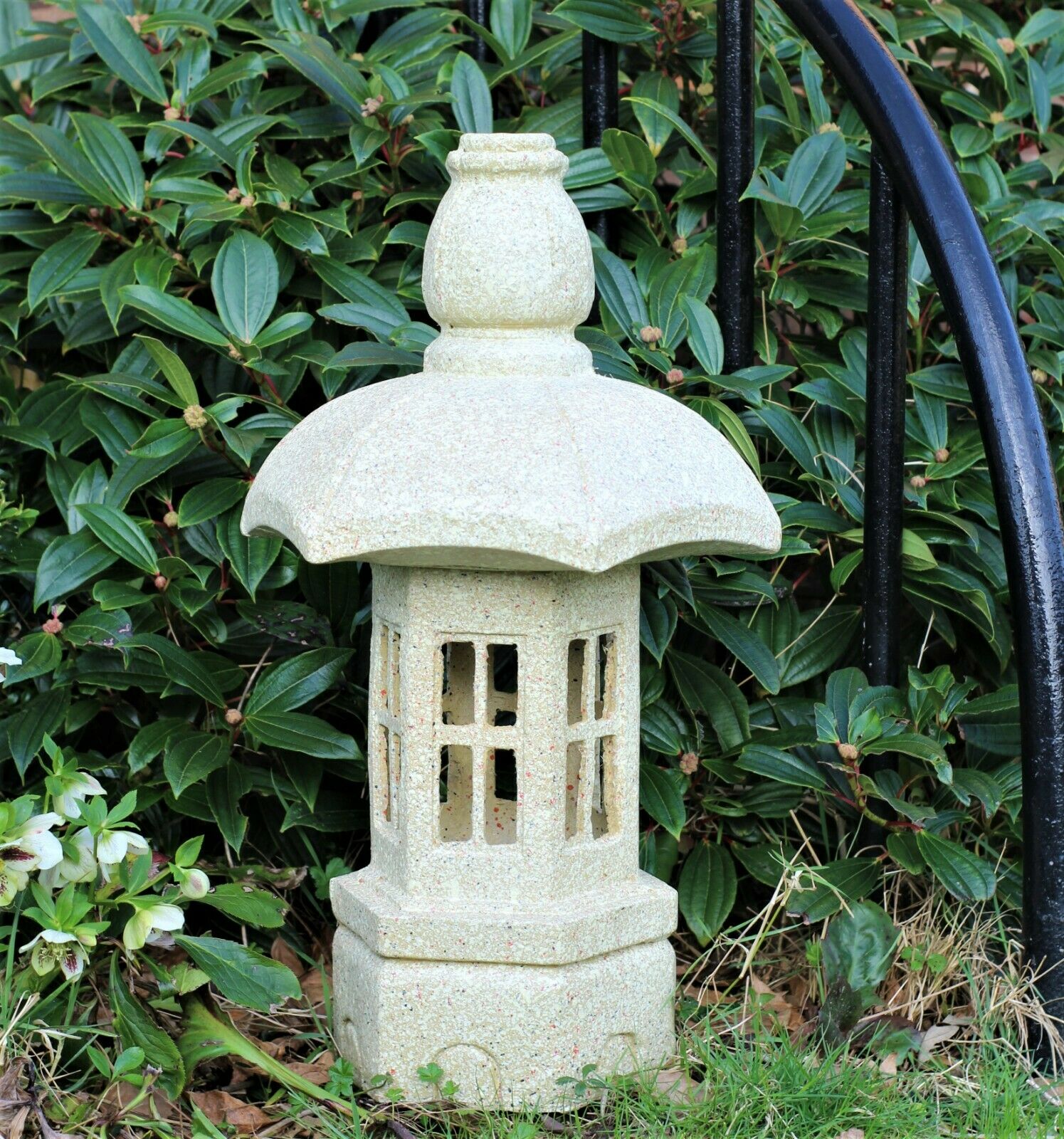 Solar Garden Pagoda Sculpture