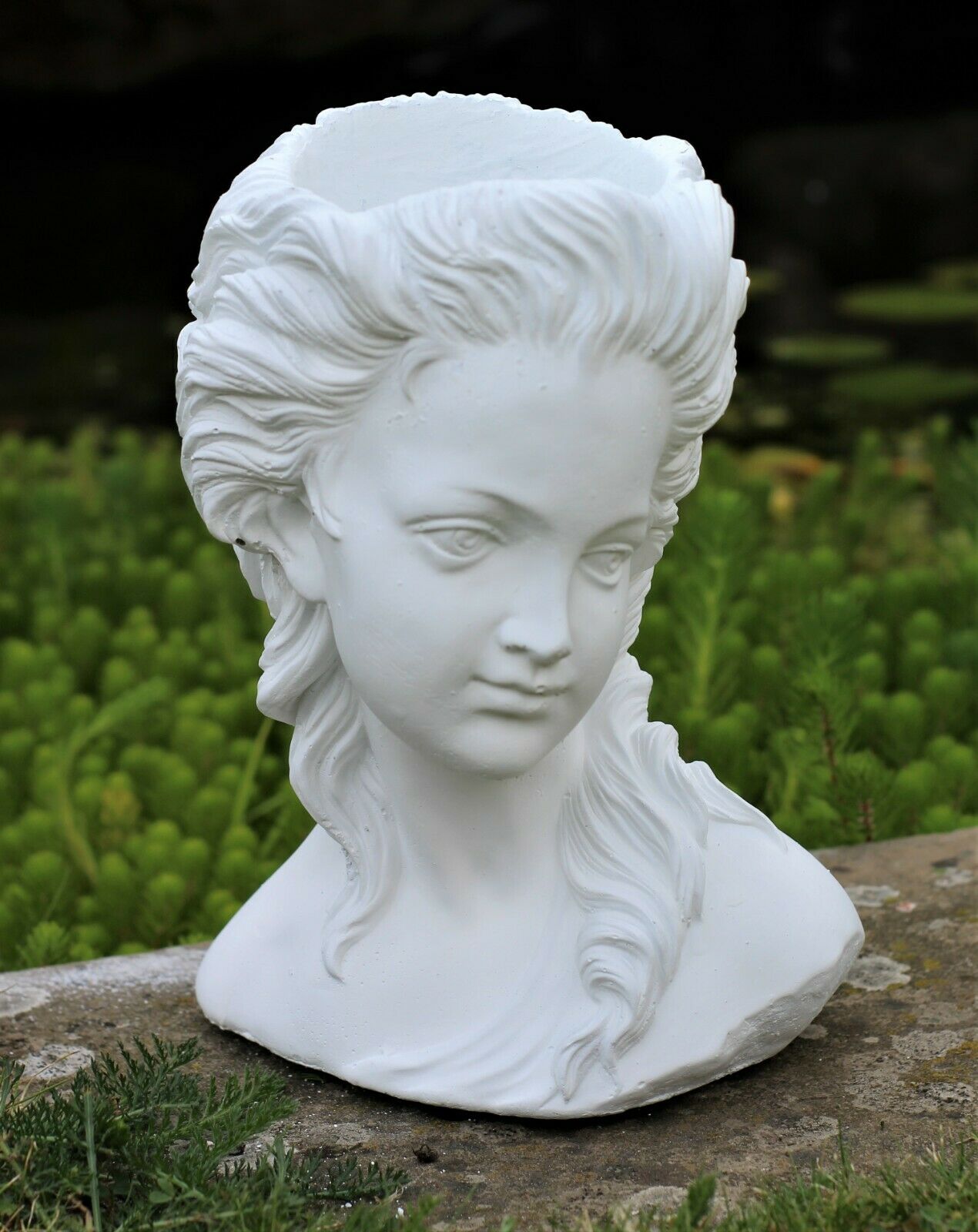 Ladies Head Pot Plant Planter