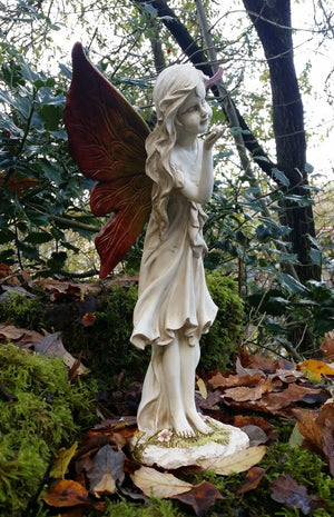Colourful Wings Large Magical Fairy Statue