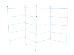 Folding Laundry Airer - 2 3 4 Fold 5 Tier