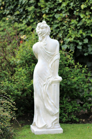 Standing White Lady Large Garden Ornament