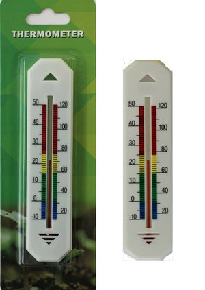 2 Indoor & Outdoor Wall Thermometers