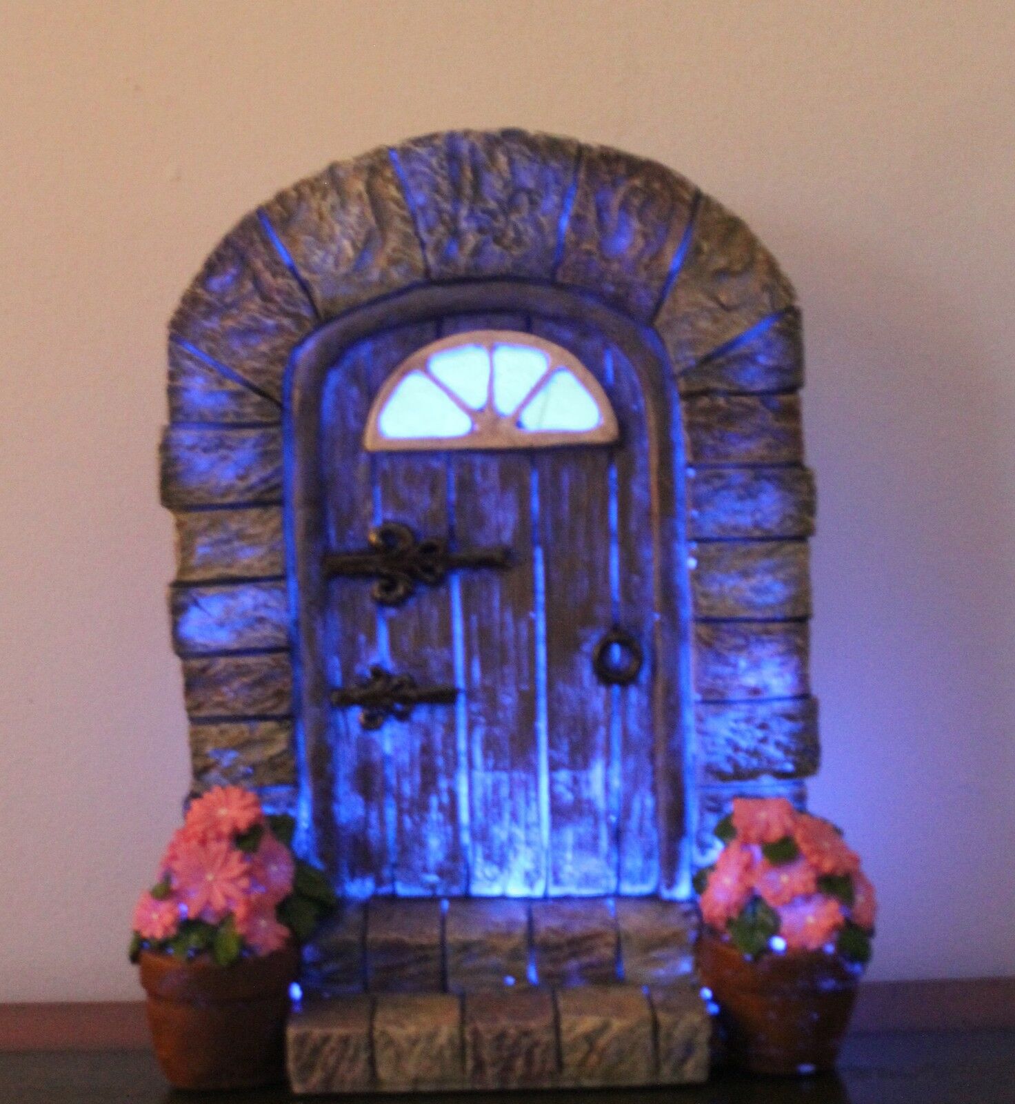 Solar Powered Fairy Door - Colour Changing