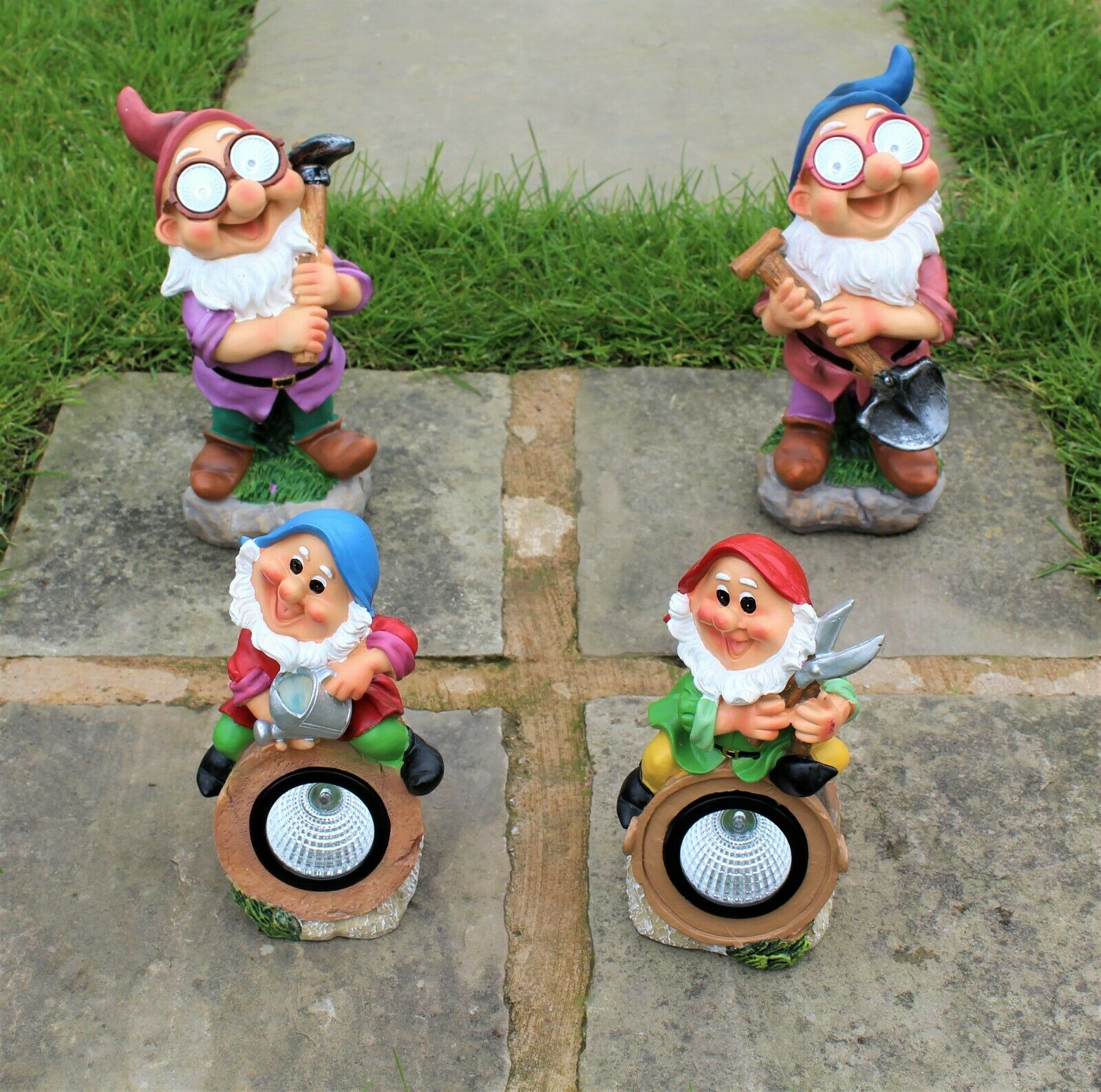 Cheeky Garden Gnome Solar Lights