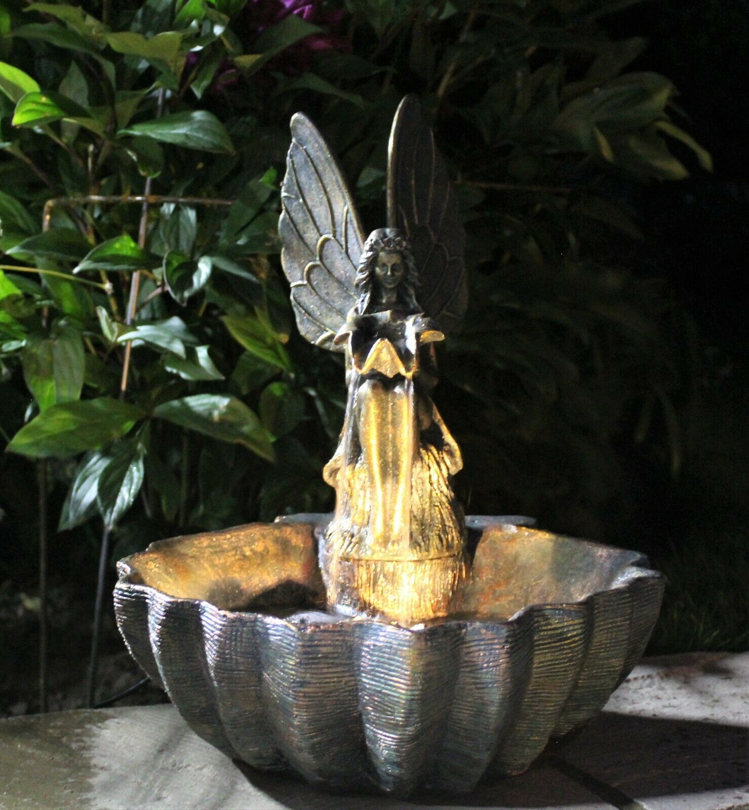 Water Fountains with LED Lights