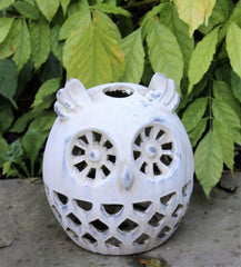 Owl Silhouette Tea light Holder