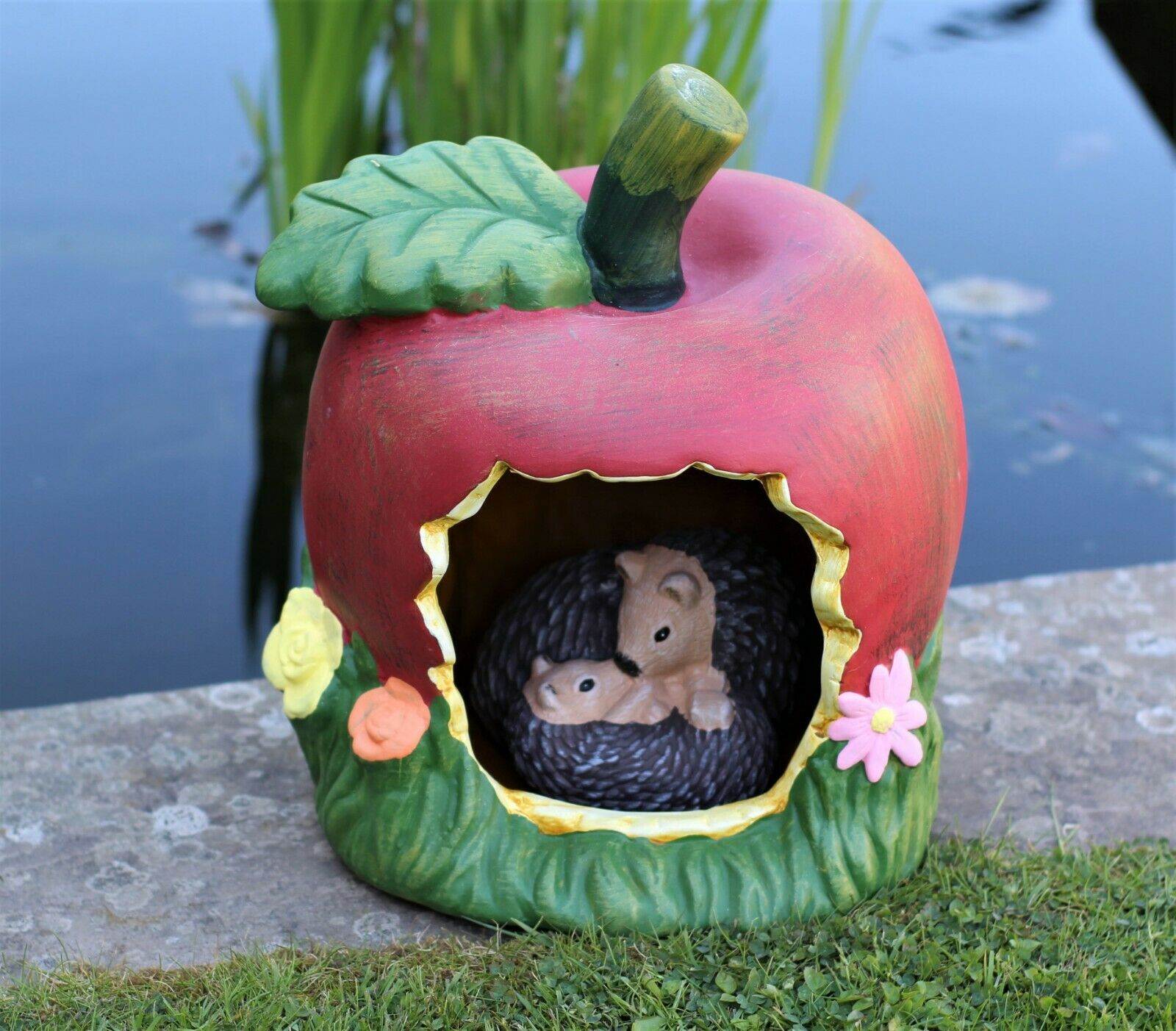 Large Apple Garden Ornament