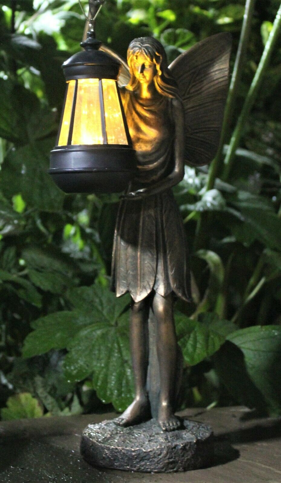 Bronze Fairy with Lantern