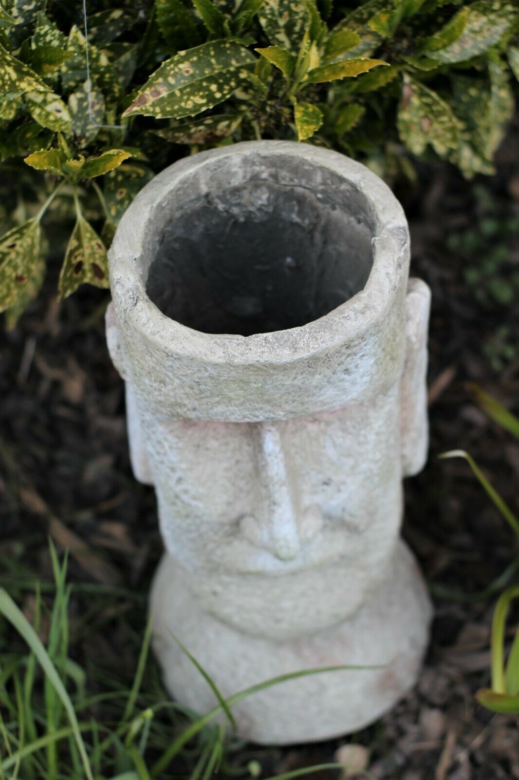 Easter Island Head Plant Pot Planter