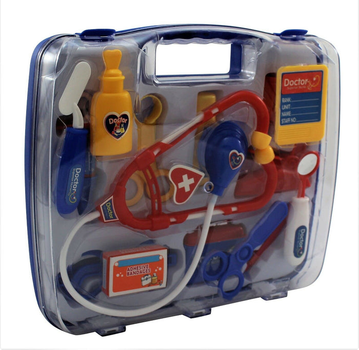 Childrens Blue Doctors and Nurses Play Set