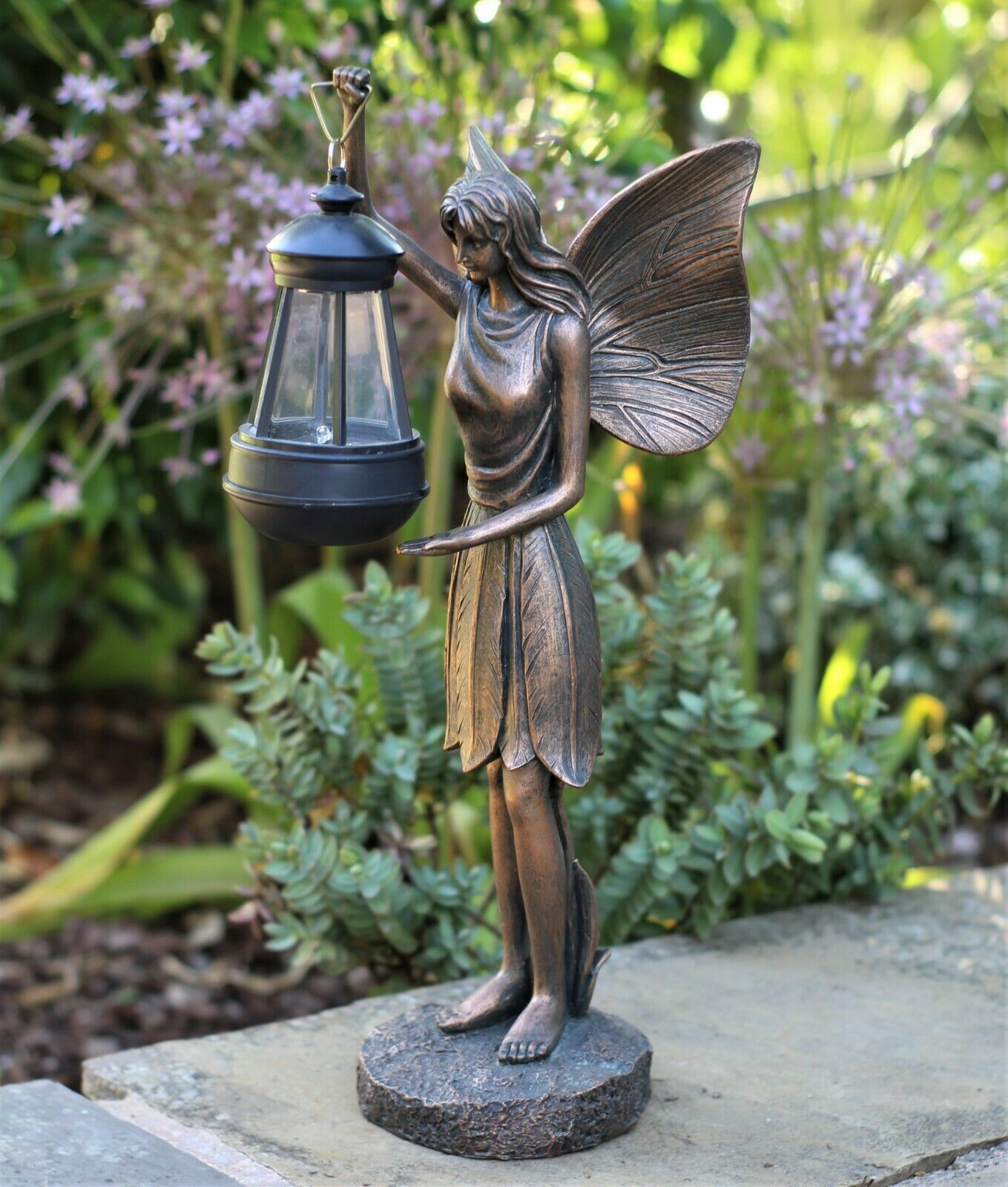 Bronze Fairy with Lantern