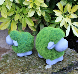 Grass Effect Sheep Pair Garden Ornaments