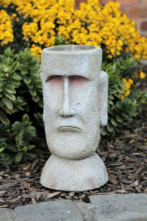 Easter Island Head Plant Pot Planter