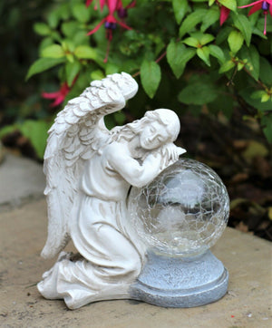 Fairy Garden Solar Ornament Ball