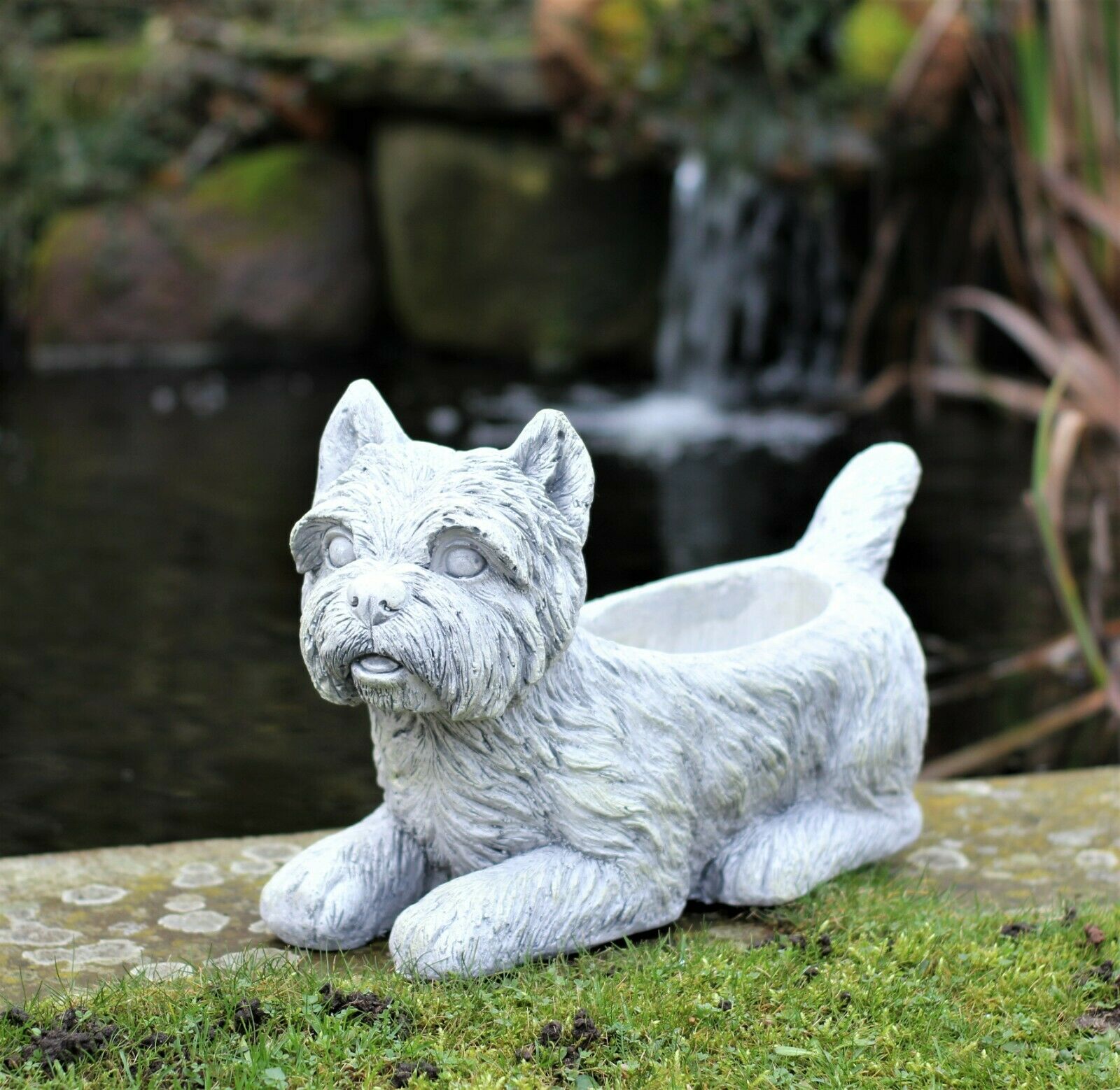 Westie Dog Pot Planter