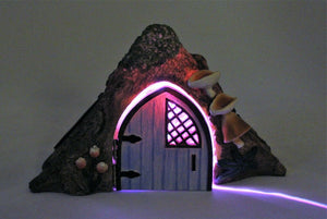 Solar Powered Fairy House - Colour Changing
