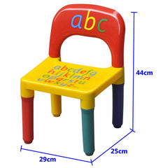 Table and Chair Set ABC Alphabet for Children